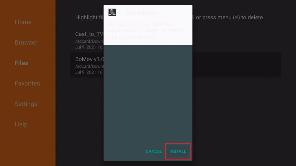 Install Box Movies on Firestick Step 16