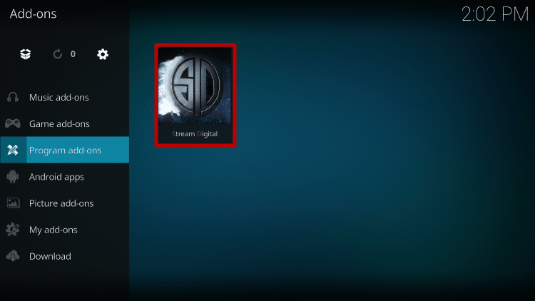 Install Duffman Kodi Build Step 19