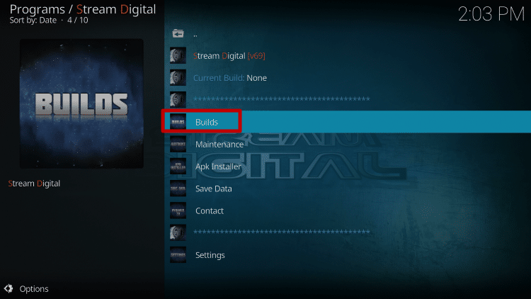 Install Duffman Kodi Build Step 21
