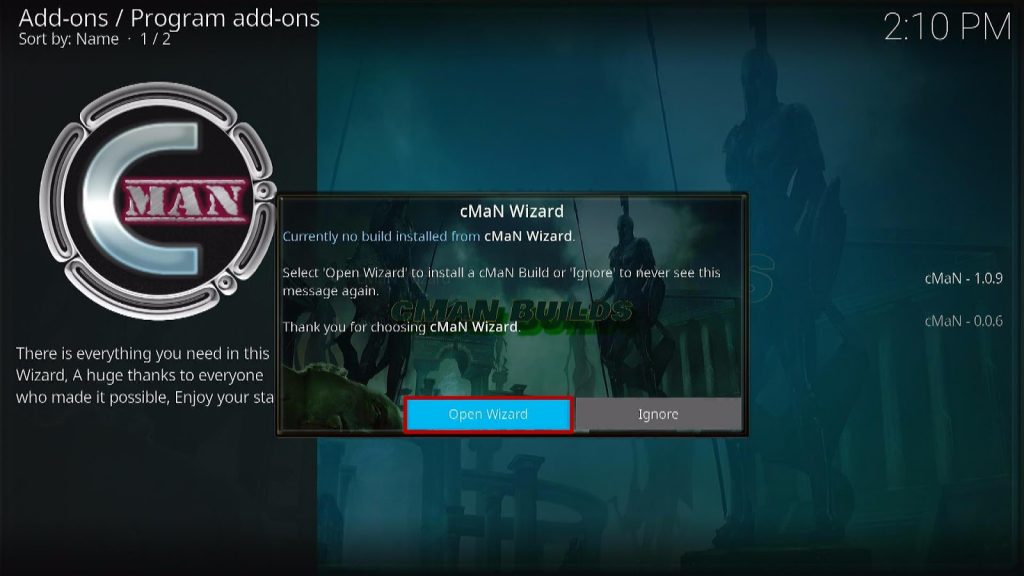 Install Humbug Flix Kodi Build 21