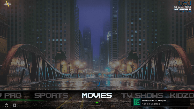 Install Infusion Kodi Build 31