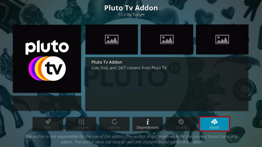 Install Pluto TV Kodi Addon 20