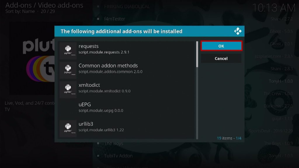 Install Pluto TV Kodi Addon 21