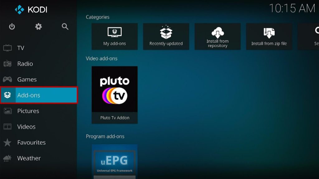 Install Pluto TV Kodi Addon 23