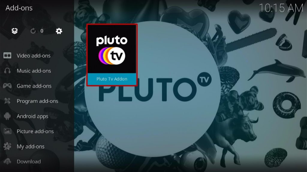 Install Pluto TV Kodi Addon 24