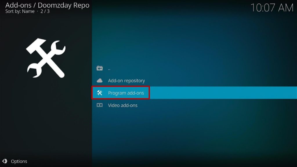 Install USA Kodi Build Step 17