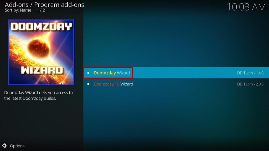 Install USA Kodi Build Step 18