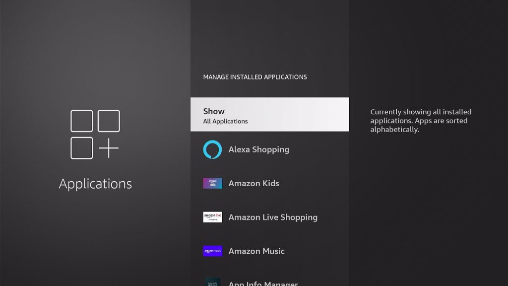 Install the App Info Manager on your Fire TV stick 16