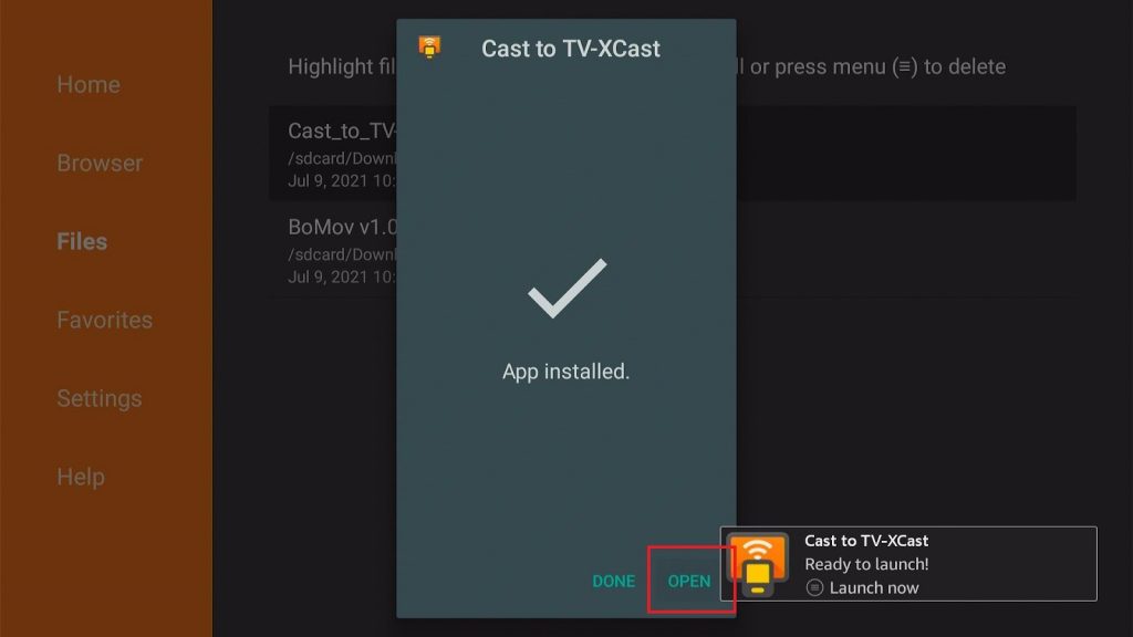 Install the Cast to TV app on your Fire TV Stick Step 18