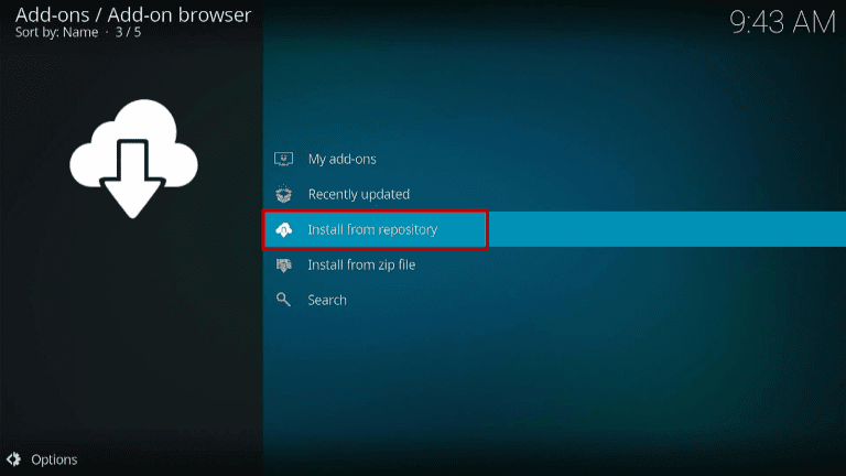 Install the YouTube Kodi Addon Step 3