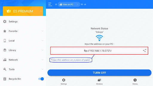 Use the IPTV Pro App 8