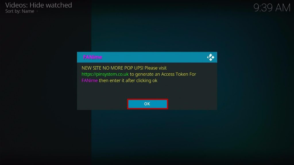nstall Fanime Kodi Addon Step 25