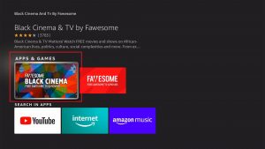 Black Cinema and TV by Fawesome 5