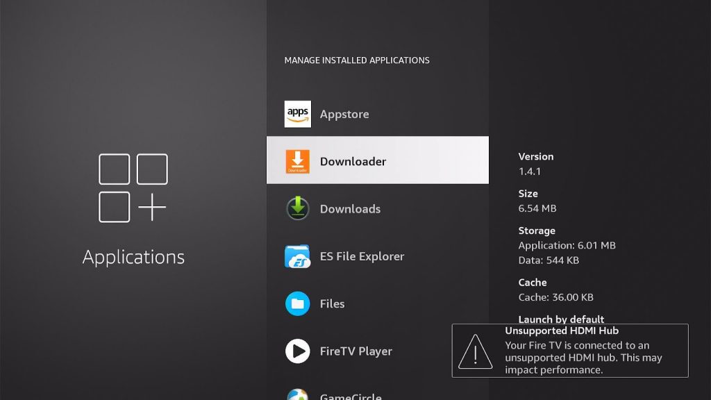 Clear an App's cache 4