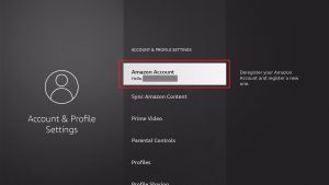 Deregister Firestick 4