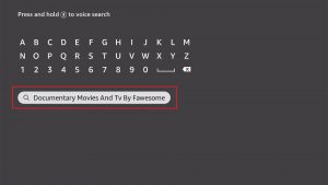 Documentary Movies and TV by Fawesome 4