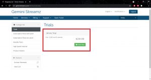 Gemini Streamz Subscription 7