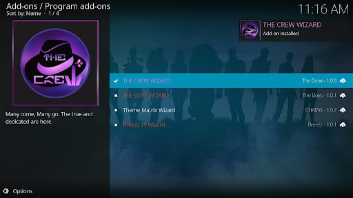 Install 2192 Kodi Build 20
