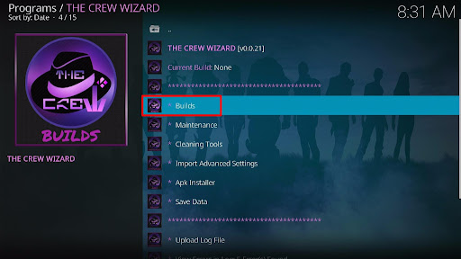 Install 2192 Kodi Build 26