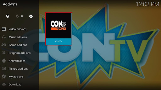 Install ConTV Kodi Addon 10
