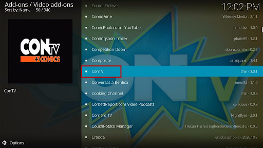 Install ConTV Kodi Addon 5