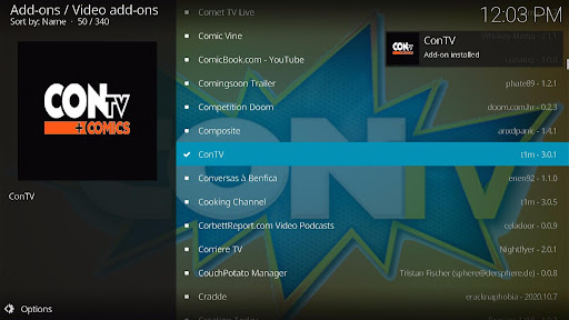 Install ConTV Kodi Addon 8