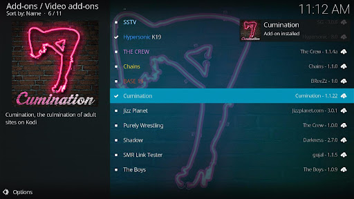 Install Cumination Kodi Addon 21