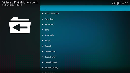 Install Dailymotion.com Kodi Addon 11