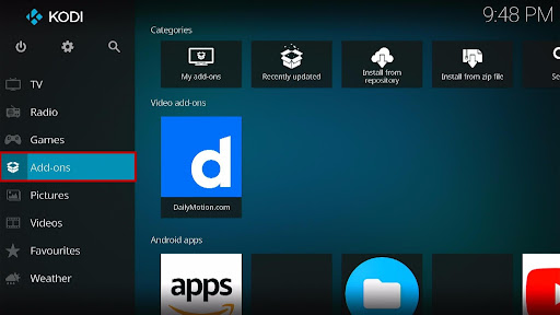 Install Dailymotion.com Kodi Addon 9