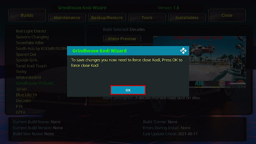 Install Decades Kodi Build 31