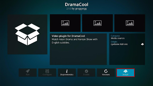Install Dramacool Kodi Addon 20