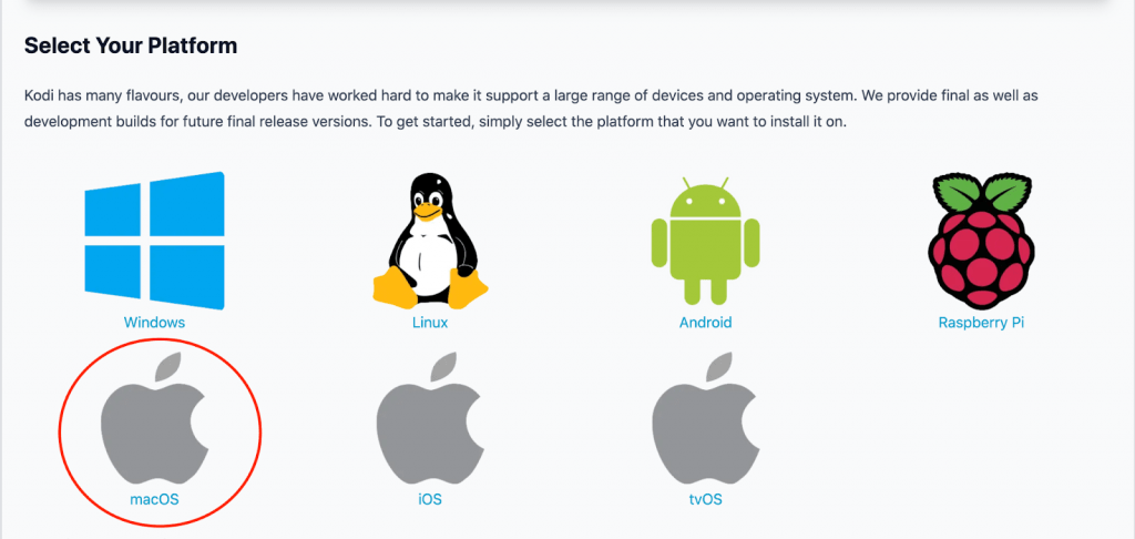 Install Kodi for Mac 3