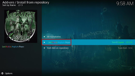 Install LooNatics 3000 Kodi Addon 16
