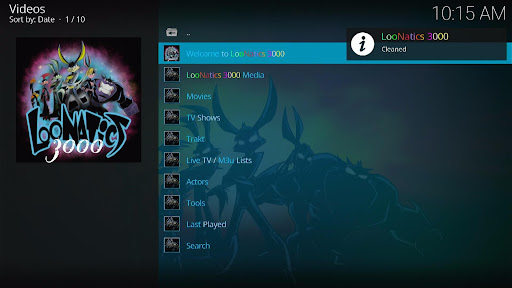 Install LooNatics 3000 Kodi Addon 25