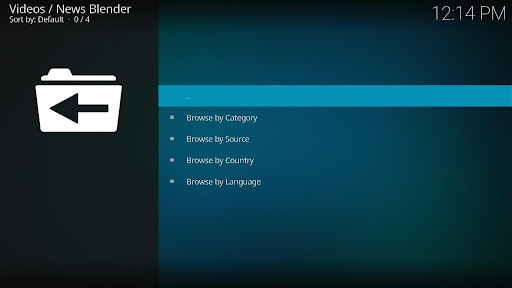 Install News Blender Kodi Addon 11
