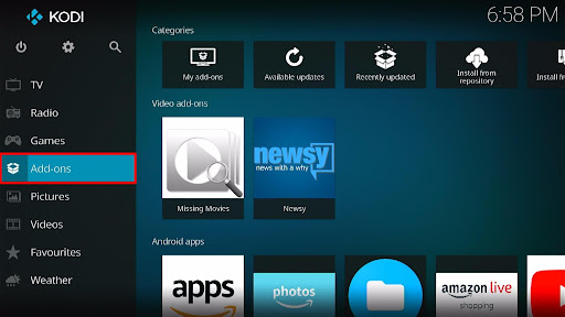 Install Newsy Kodi Addon 9