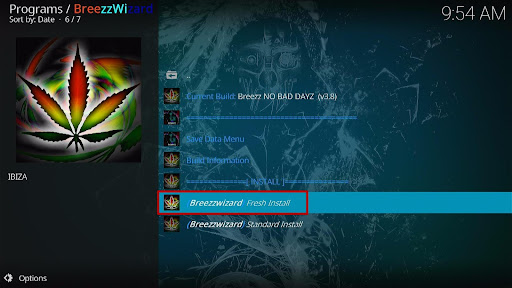 Install No Bad Dayz Kodi Build 27