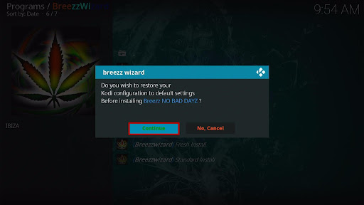 Install No Bad Dayz Kodi Build 28