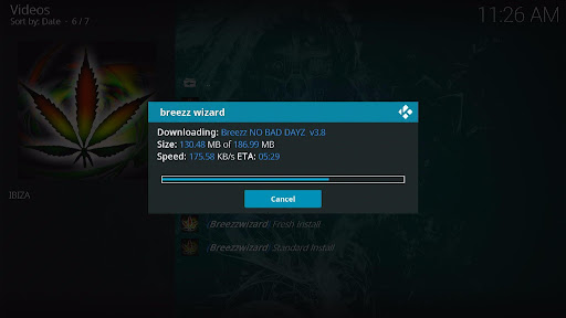 Install No Bad Dayz Kodi Build 29