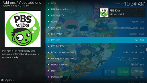 Install PBS Kids Kodi Addon 8