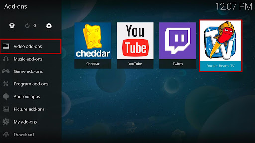 Install Rocket Beans TV Kodi Add-on 10