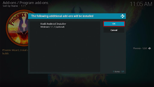 Install SteamPunk Kodi Build 21