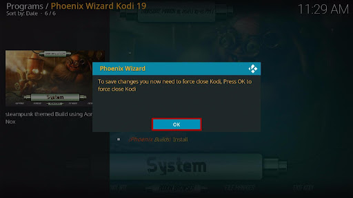 Install SteamPunk Kodi Build 33