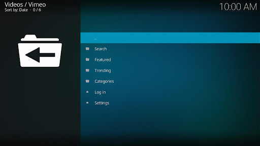 Install Vimeo Kodi Addon 11