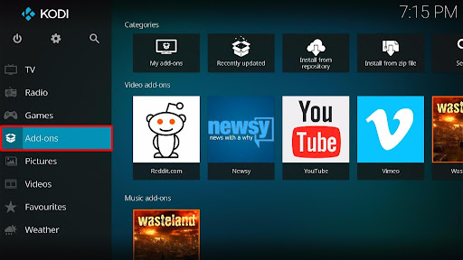 Install Wasteland Kodi Addon 22