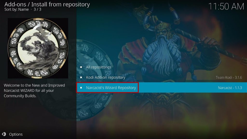 Install cMaN Kodi Build 16