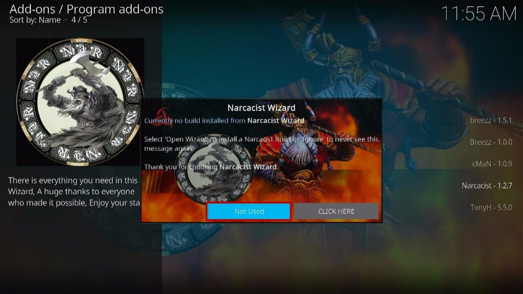Install cMaN Kodi Build 22