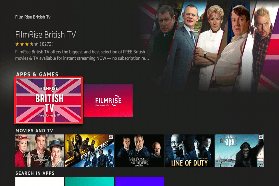 FilmRise British TV 1
