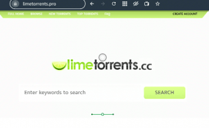 LimeTorrents site