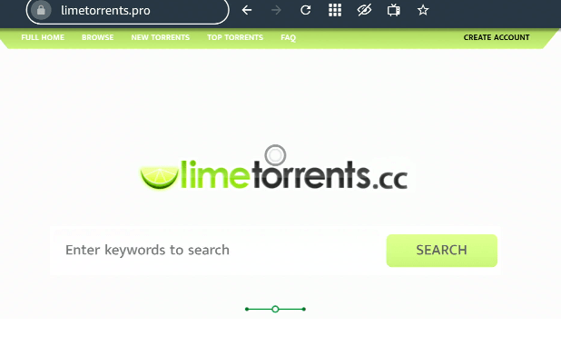 LimeTorrents site